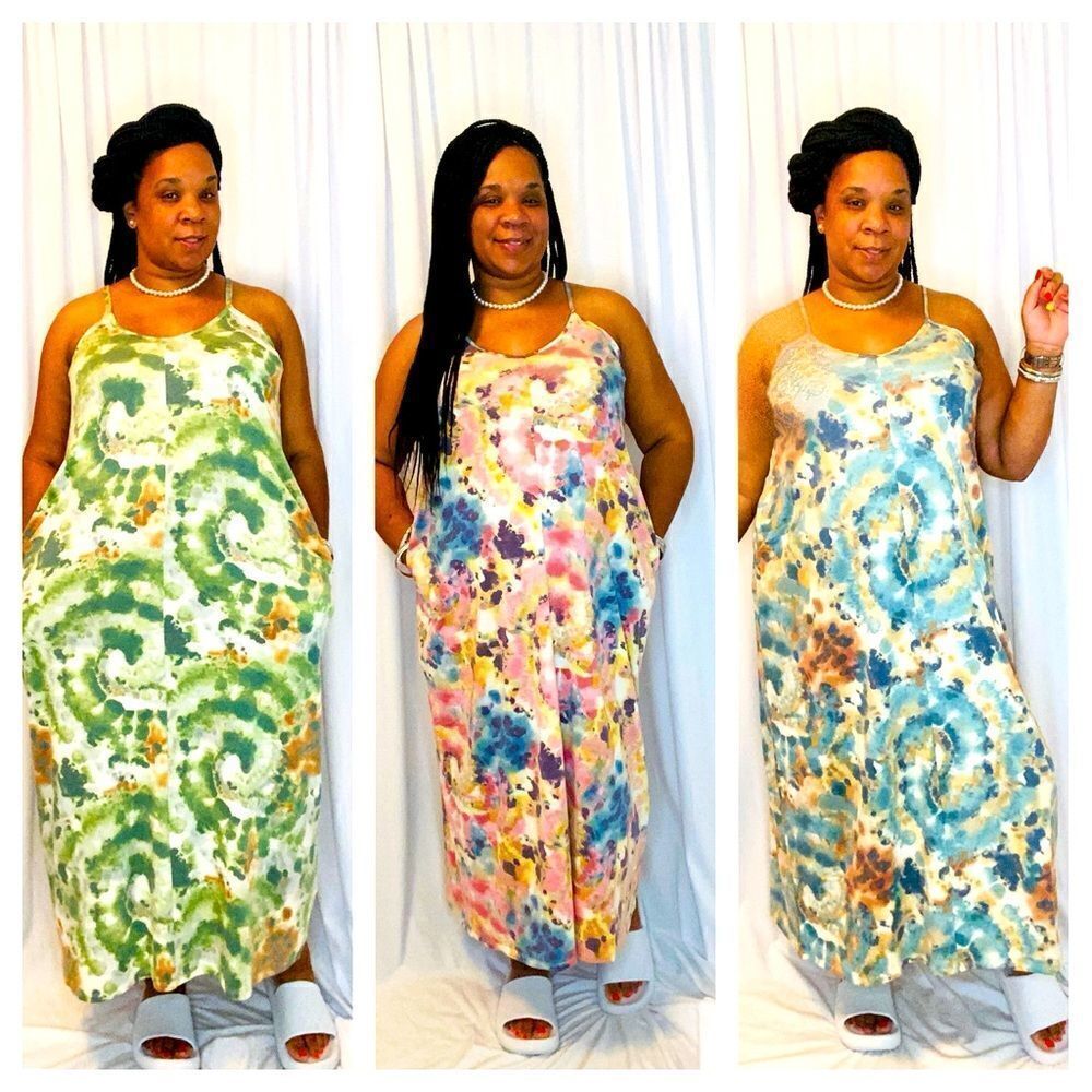 Tye Dye Maxi Dress 